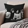 Rock British Rock Band Led Zeppelin Cushion Cover Pillowcase Antidustmite Invisible Zipper Short Plush Sofa Cushion