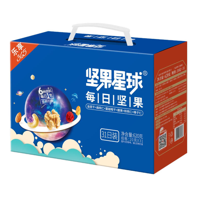Wolong Nut Planet Daily Nuts Snack 620g