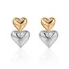 New Accessories Fashion Versatile Love Earrings Personalized Women's Stud Earrings Niche Earrings Earrings