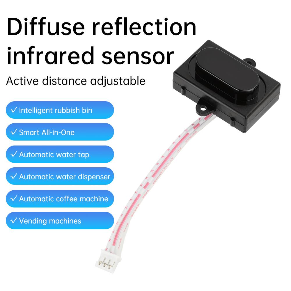DC 5V Diffuse Reflection Sensor Infrared Proximity Switch Mirror Headlight Faucet Human Body Automatic Motion Sensor