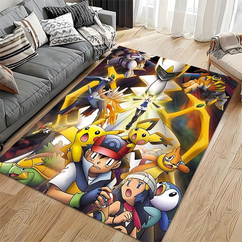 Anime Fantasy Characters Carpet suitable as a non-slip mat for the living room or bedroom sofa