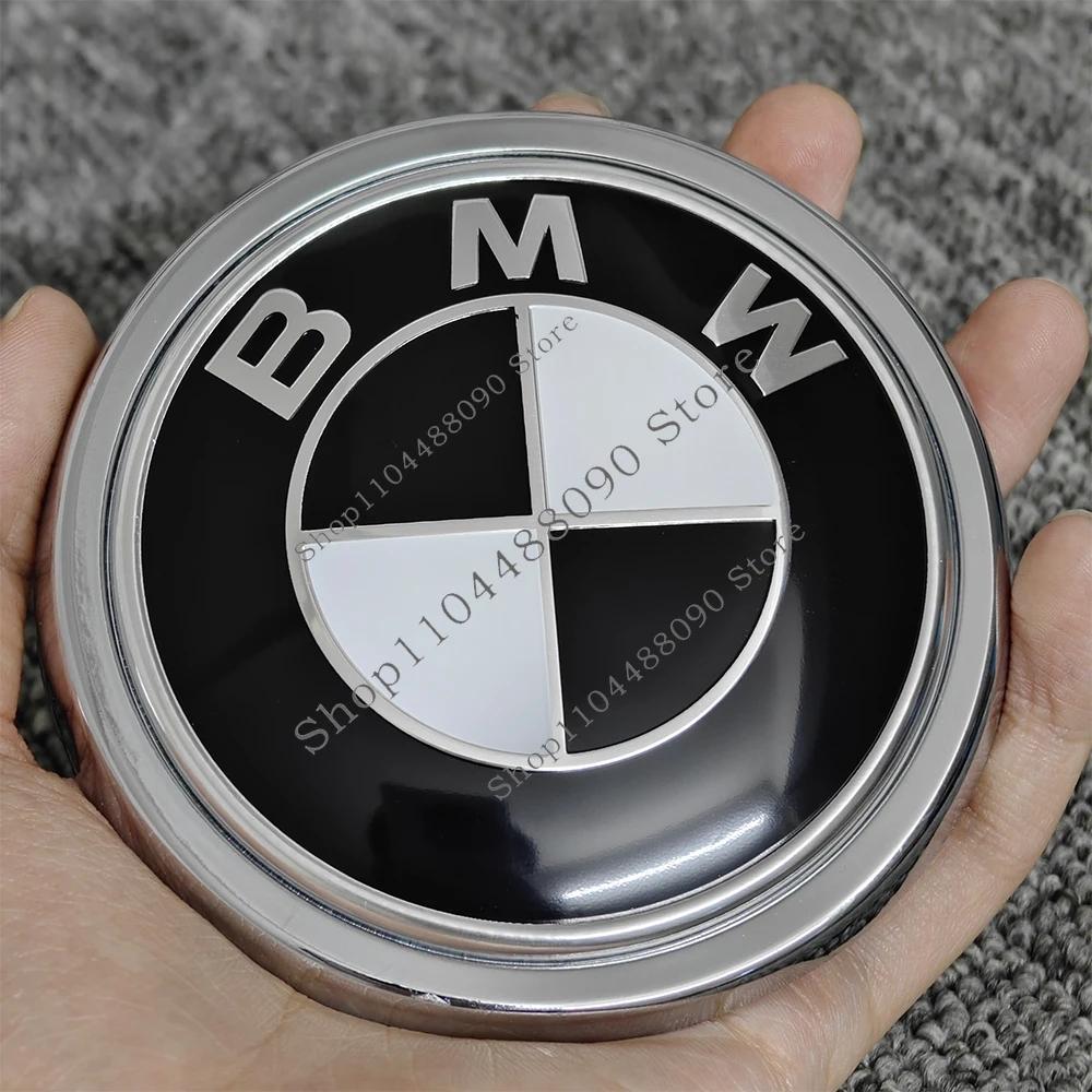 Pentru BMW Pentru BMW Logo Albastru și Alb X6 E71 F16 X3 F25 X5 E70 F15 X4 F26 Emblema Față 3D ABS Crom Cromată Emblema Portbagaj Spate Cu B