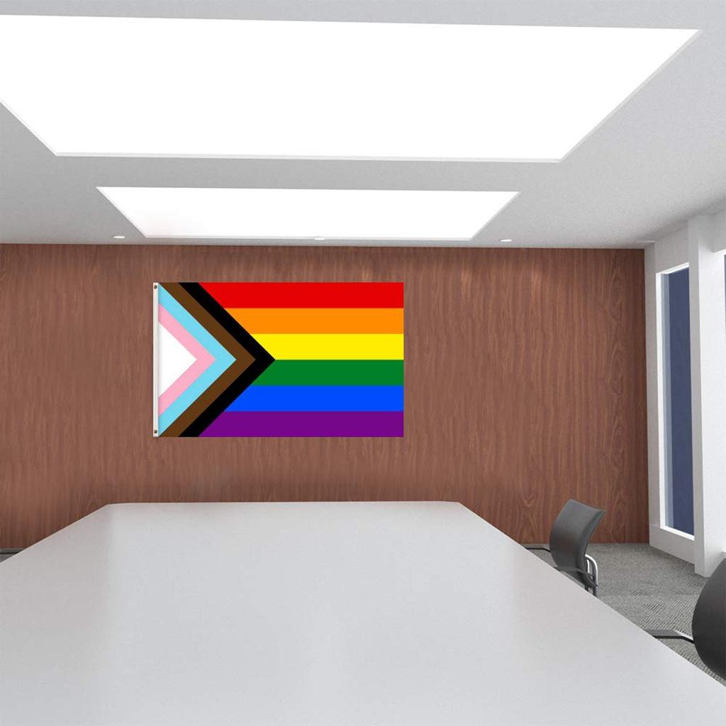 Flag Stripes Flag UV Fade Resistant And Canvas Header