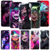 Verrückte Gothic Japan Anime Mädchen Handyhülle für Samsung Galaxy A52 A51 A50S A12 A22 A32 A72 A10S A30S A31 A71 Note 20 Ultra 10 Plu