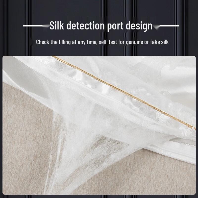 Hengyuanxiang Tussah Silk All-Season Duvet Set