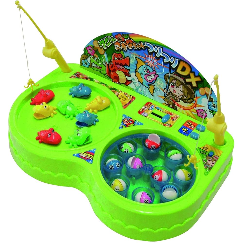 Maruka Wani-kun Fishing Game Toy for Ages 3 and Up Interactive Play 187965