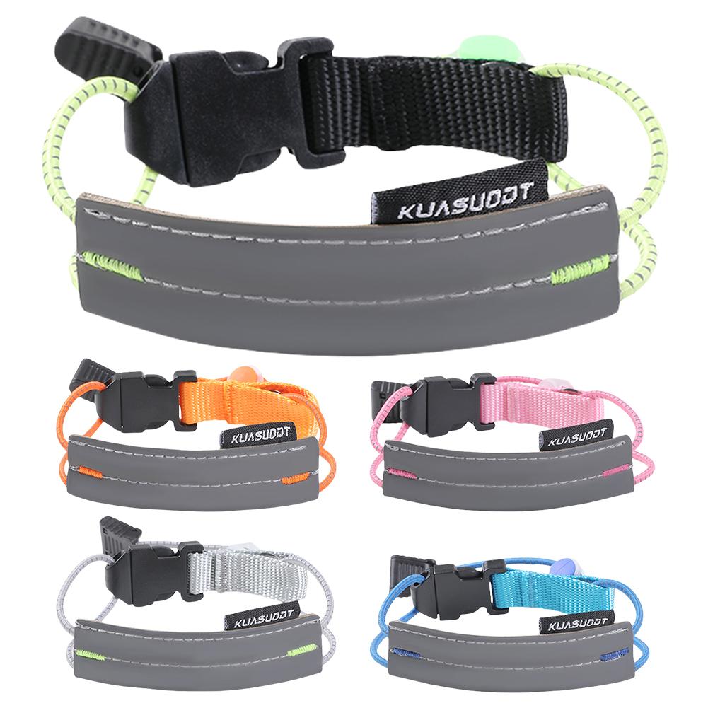 Reflective Bike Pants Strap High Visibility Cycling Pants Cuff Band Biking Safety Bands for Night Walking Cycling Running