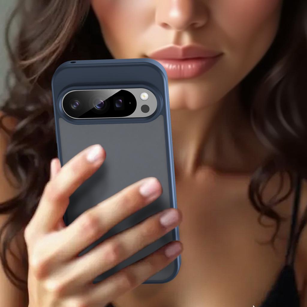 For Google Pixel 9 Pro Case Skin Touch Matte Anti Drop TPU PC Phone Back Cover