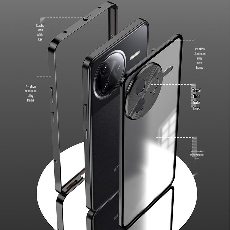 Kompatibel mit Xiaomi Poco F7 Ultra & F7 Pro: Mattiertes Pop-Up Zwei-in-Eins Schutz-Handyhülle