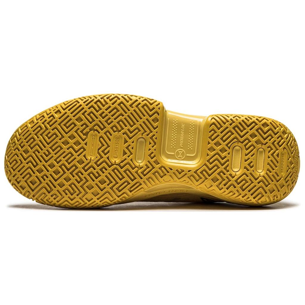 Li Ning Light Speed 2.0 Cushioning, Wear Resistant Low Top Basketball Shoes Men's Yellow Blue ABPU023-3