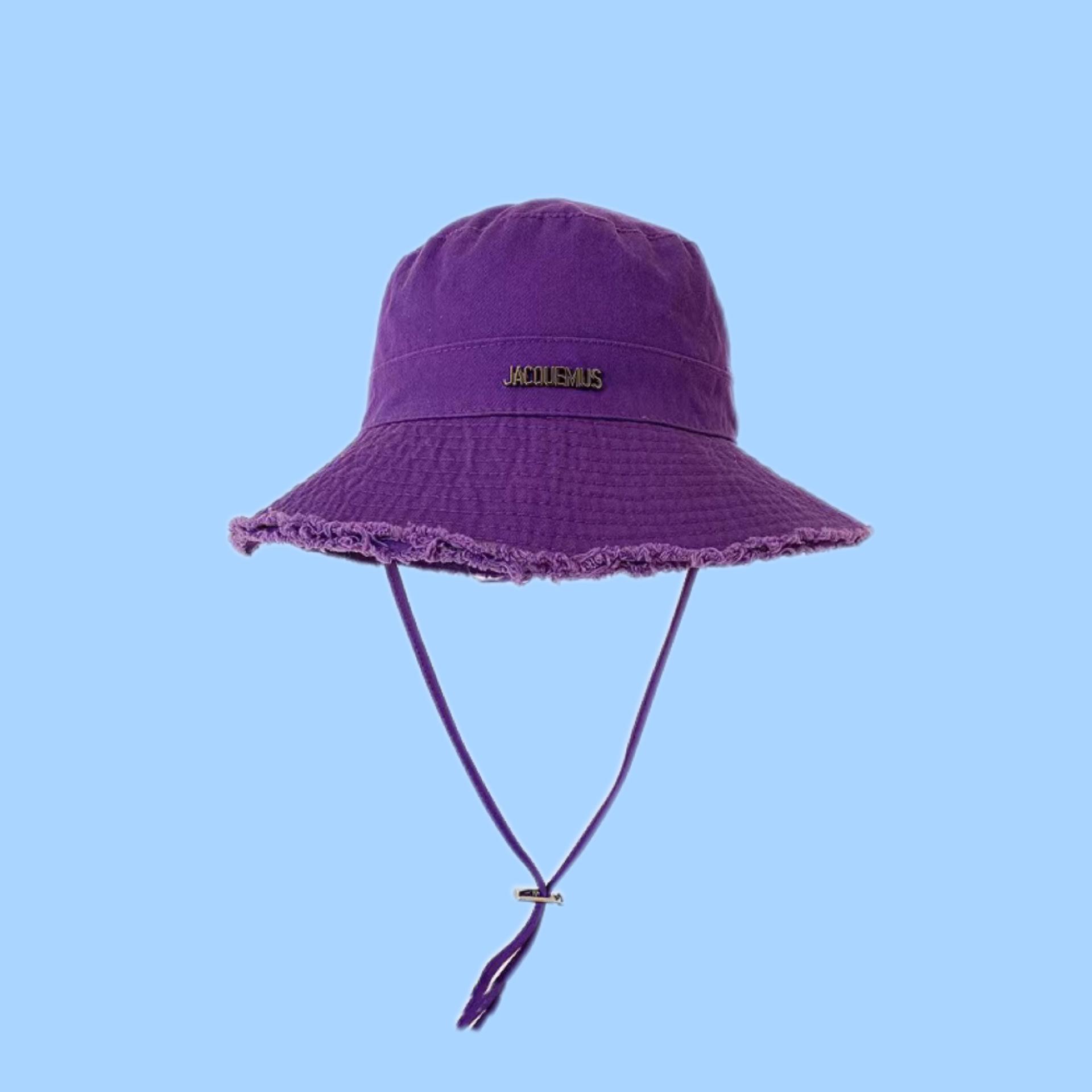 

Хёна JACQUEMUS Ретро Японский Край Шляпа Рыбака - Весна/Лето Корейский Стиль Шляпа от Солнца для Женщин Medium (56-58cm)