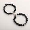 Natuurlijke Tijgeroog Steen & Legering Magnetische Koppelarmband - 2025 Bestseller