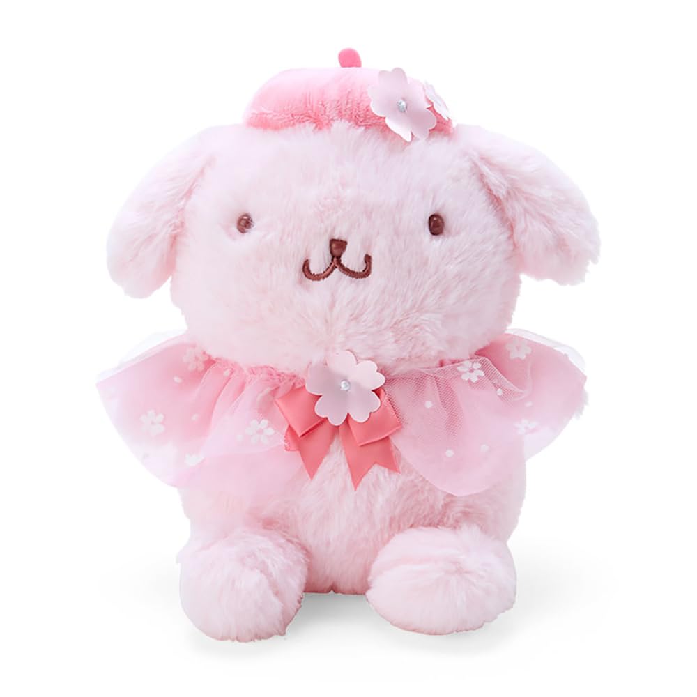 Sanrio Sanrio Sakura Design Series Plush Toy L Pompompurin 21 x 22 x 15 cm Character 439053 SANRIO (SANRIO)