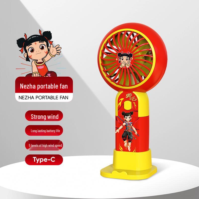 Bærbar Stillegående USB Mini Vifte - Håndholdt & Oppladbar, Perfekt Studentgave