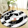 1pc Football Team (73) Design Printed Area Round Carpet for Bedroom Living Room Home Decor Rugs Mat Non Slip Mat Rug for Bedside