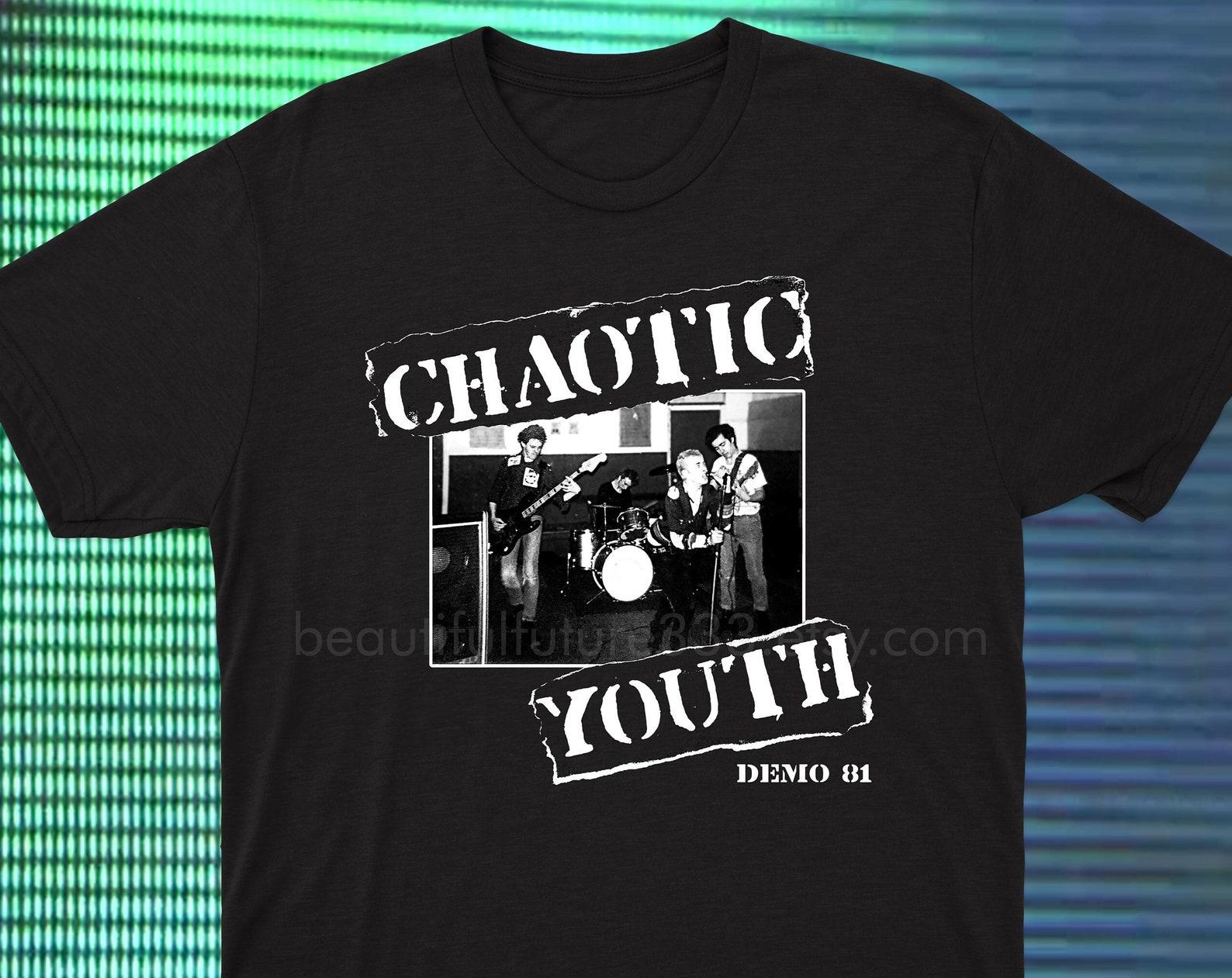 Chaotic Youth T shirt Punk UK82 4XL