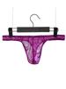 Low Waist Men'S Lace Thong Sex Exotic Lingerie Man G-String Ice Silk U Pouch Sheath Briefs Sissy Underpants Male Allure