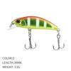 38Mm 3.2G Mini Sinking Minnow Fishing Lures Jerkbaits Peche Artificial Bait Wobbler Lure For Trout Bass Carp Fishing