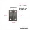 Stainless Steel Swing Hinges (1"-4") - Set of 20 Minimum Order