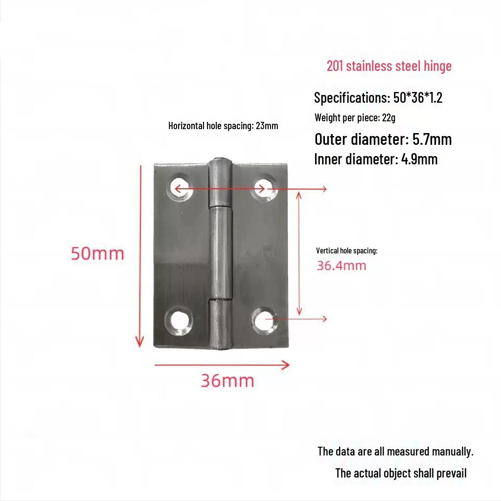 Stainless Steel Swing Hinges (1"-4") - Set of 20 Minimum Order