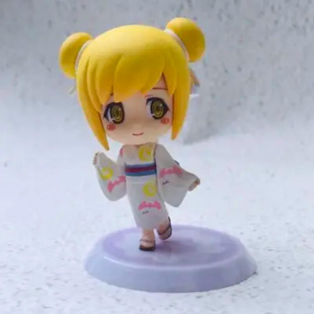 Anime Peripherals Q Version Oshino Shinobu Various Styles Action Figure Collect Desktop Ornament Model Toy