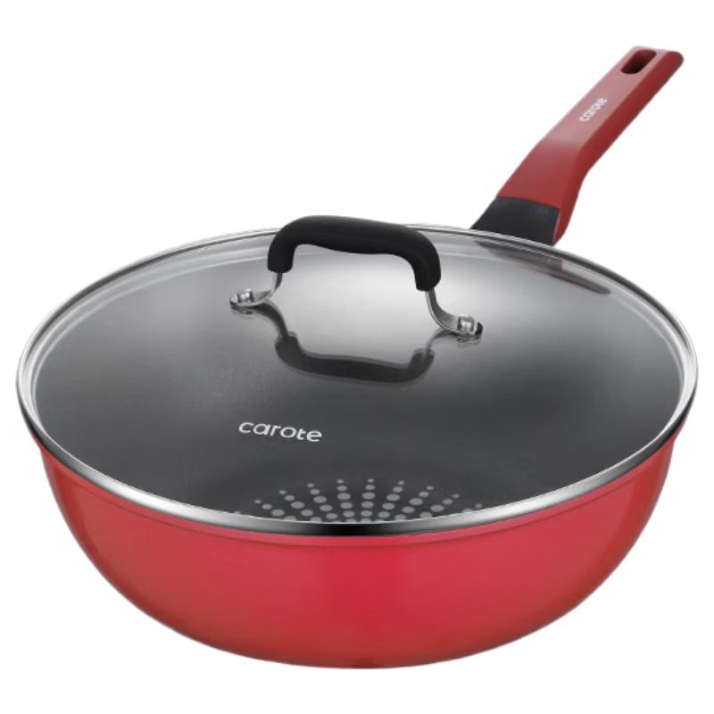 Carrot Titanium Non-stick Wok
