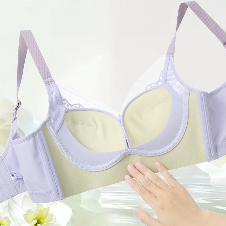 Unterwäsche Damen Sammeln Verstellbarer BH Ohne Stahlring BH Spitze Sexy BH