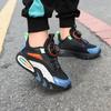 Boys' sports shoes 2025 autumn new rotating buckle leather waterproof children's basketball shoes boys casual running shoes