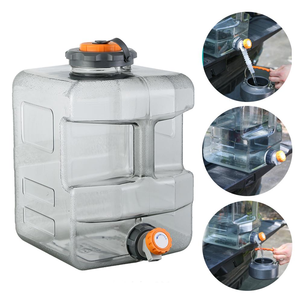 8L /12L /15L Camping Water Container Portable Emergency Water Storage Water Storage for Outdoor Hiking Camping Home Use