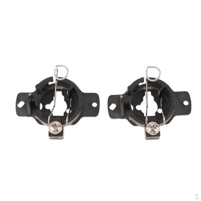 Paar H1-Scheinwerferfassungen, Auto-HID-Lampenhalter, Clip für Mercedes S320 320
