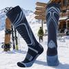 Thermal Ski Socks Soft Cotton for Men, Thickened Snowboard Socks, Breathable Non Slip Daily Moisture Wicking Athletic Outdoor Sports and Wear