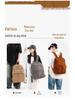 Unisex Large-Capacity Fashionable Travel Backpack with Multiple Pockets for Students and Laptop Storage