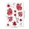 Self-Adhesive Halloween Window Decoration Sticker Horror Props Stickers  Halloween