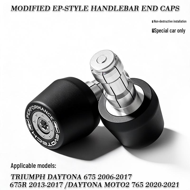 

Triumph Daytona 675 R EP Style Aluminum Handlebar Bar Ends