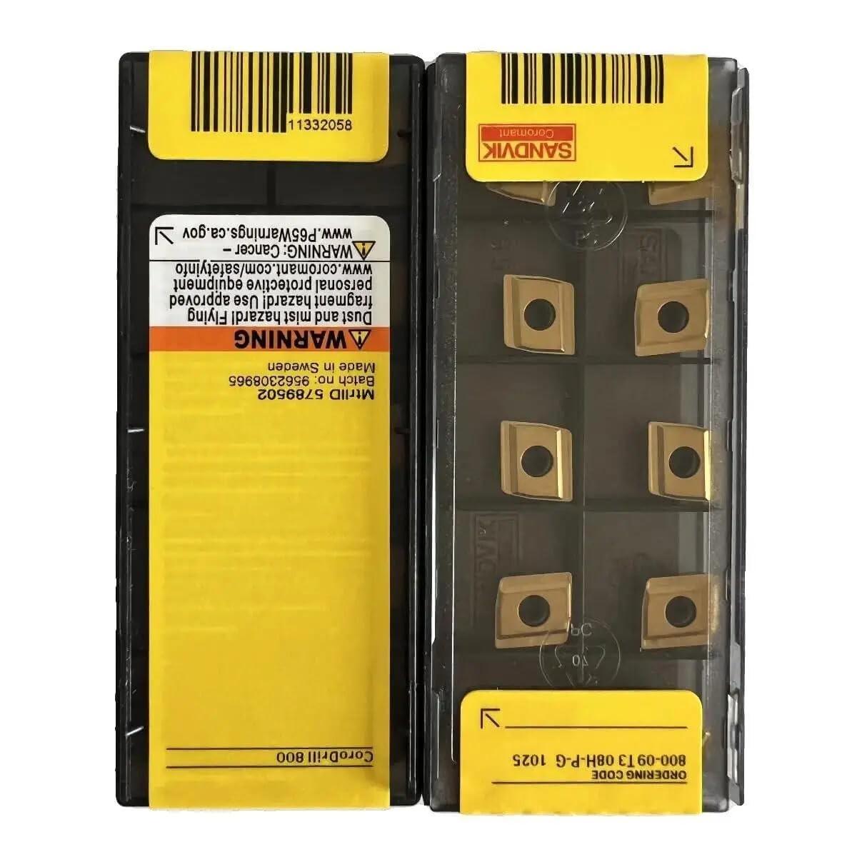 

800-09T308H-P-G 1025 /Carbide CNC Blade 10 PCS