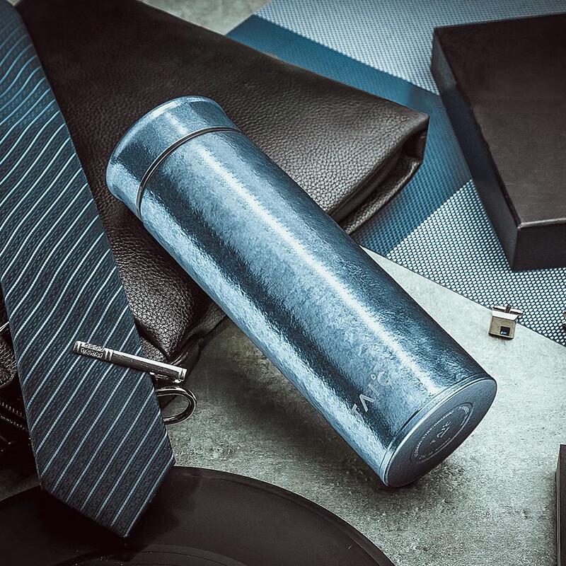 TAIC Изолированная бутылка для воды из чистого титана с ситечком для чая