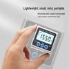High-Precision Digital Protractor: IP65 Electronic Inclinometer with Magnetic Base and Mini Level