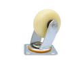 Universal Heavy/Light Duty Nylon Caster Wheel with Brake in 3", 4", 5", 6", 8" Sizes - Super Strong Load Bearing Industrial Wheel.