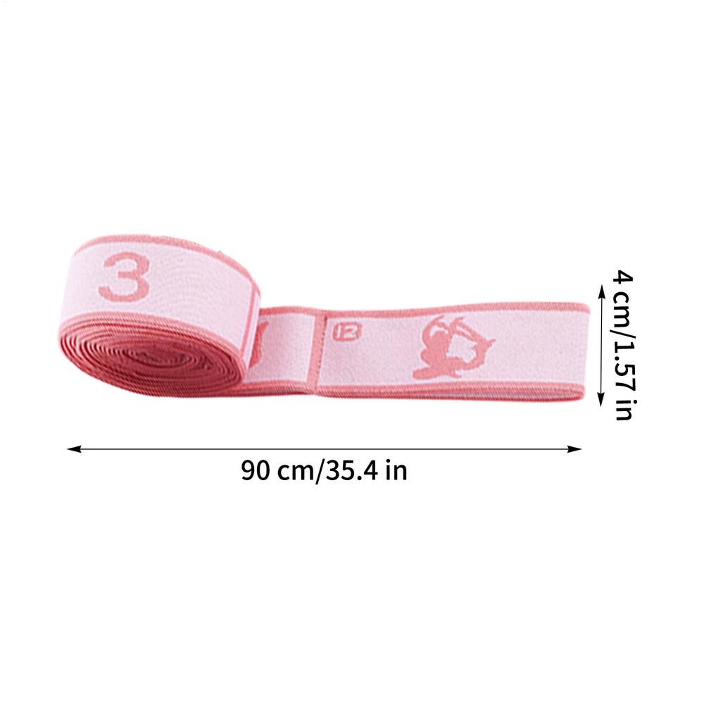 

Numbered Resistance Bands for Glutes Muscle Training Supplies Yoga Exercise Band for Travelers Hotel Office Park Women Men