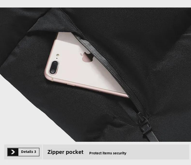 Men's Hooded Winter Down Coat - Thick, Trendy, All-Match Cotton-Padded Jacket