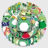 50pcs Cute Frog Cartoon Animal Stickers for Kids - Waterproof for DIY, Skateboards, Motorcycles, Luggage