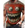 Men's Casual Sports 3D Printed T-shirt