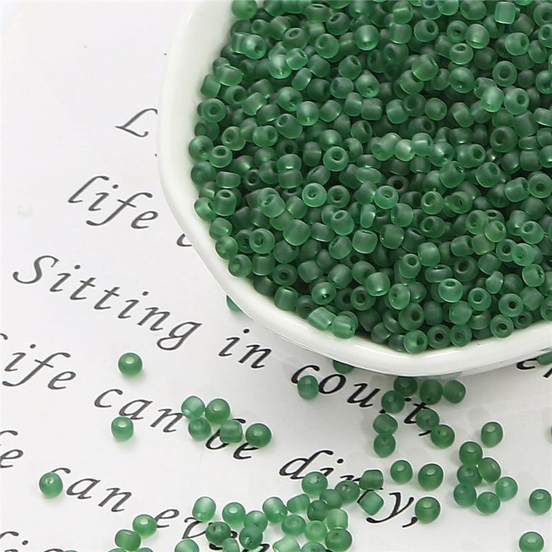 Frosted Transparent Rice Beads for DIY Bracelets, Necklaces, Hairpins, Tassels