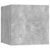 Nightstands 2 pcs Concrete Grey 30.5 x 30 x 30 cm Particleboard
