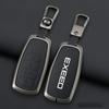 Zinc Alloy Car Dedicated Leather Key Case For Chery EXEED RX Suv 2023-Present Holder Shell Remote Keychain Accessories
