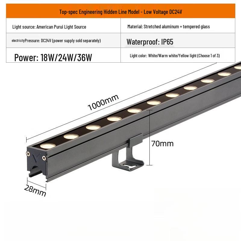

Professional LED Wall Washer Light (1m)
