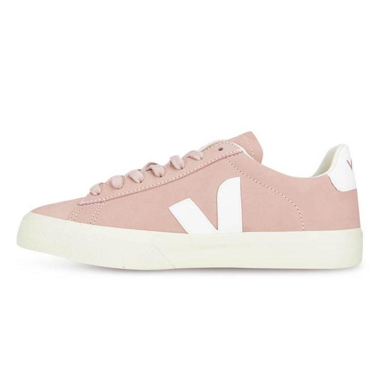 VEJA Campo Nubuck Lace Up  Pink White  Women s CP132683 37