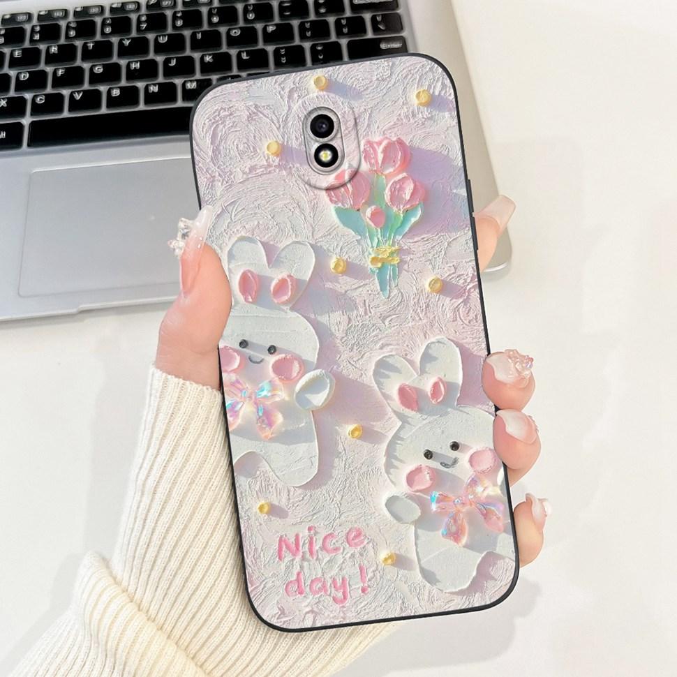 Cute Panda Cover For Samsung J7 2017 Case SM-J730F Silicone Soft TPU Fundas Phone Case For Samsung Galaxy J7 2017 Coque Bumper