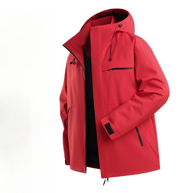 2026 Classic Couple Models Outdoor Single Jacket Jacket Windproof Waterproof Couple Mountaineering Clothing Outdoor Men Women Models Rushing Jacket