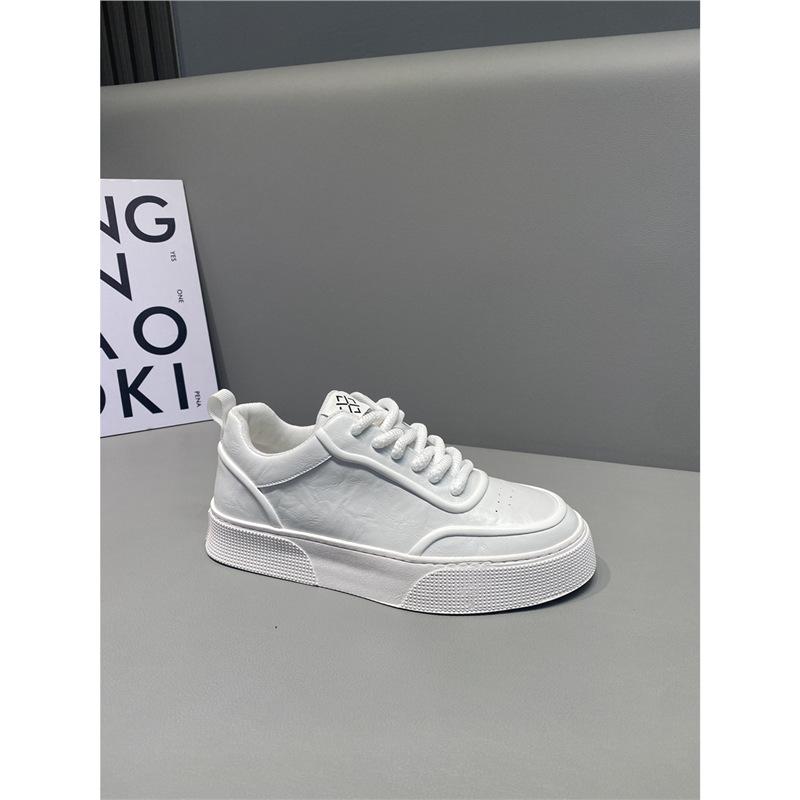 Summer Breathable Sports Shoes Wear-resistant Soft Sole Solid Color Lace-up Casual Zmd